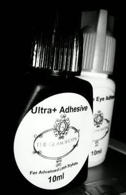 NEW at DLB Lash Supplies for Lash Professionals.  Long lasting Adhesives for Advanced and Beginning Stylist. $45/Bottle*