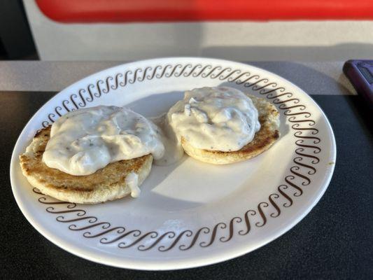 Biscuits and gravy!