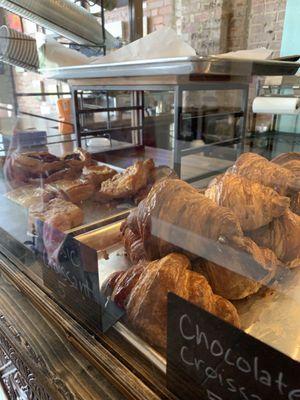 Baked goods display