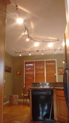 Transform your kitchen with track lighting