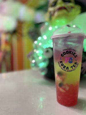 Beetlejuice Boba Tea