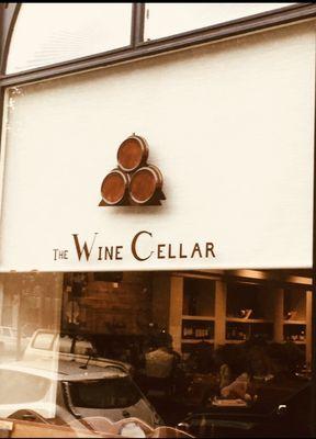 The wine cellar