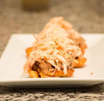 Famous Dirty Tostones at South Beach Restaurant & Lounge