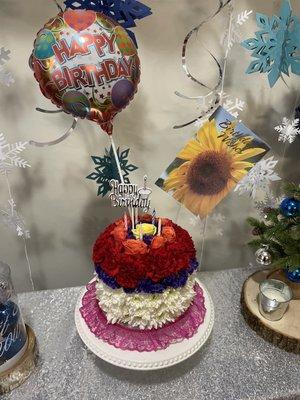 Birthday Cake Bouquet