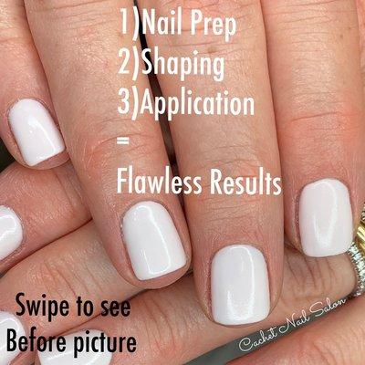 Perfect gel manicures ... that lasts !!!