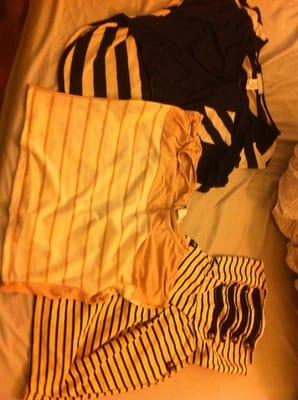 2 crop tops and a dress for $2 each