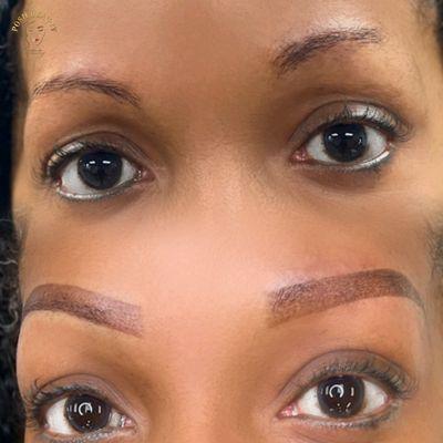 Assymetrical Brows getting in shape!