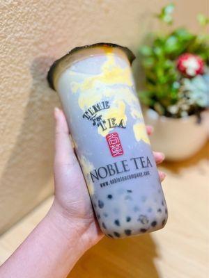 Ube Crme Brle Boba Milk