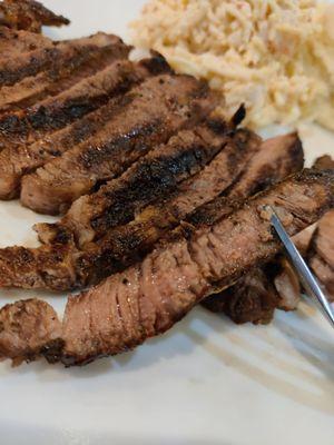 Medium-cooked Ribeye Steak