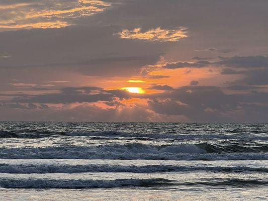 More sunrises on the beach.