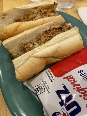 Chicken cheesesteak