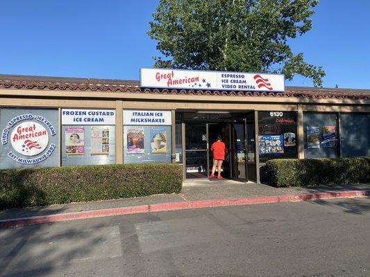 Frozen custard when it's 100 degrees!