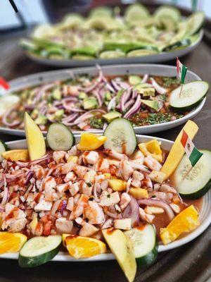 Ceviches and Aguachiles