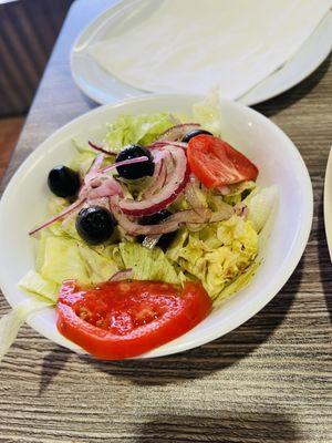 Side salad with lunch special