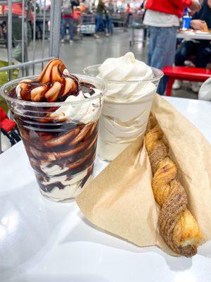 Ice Cream and churro