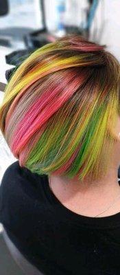 Rainbow color