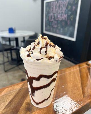 No campfire is required for our delicious Smores shake!