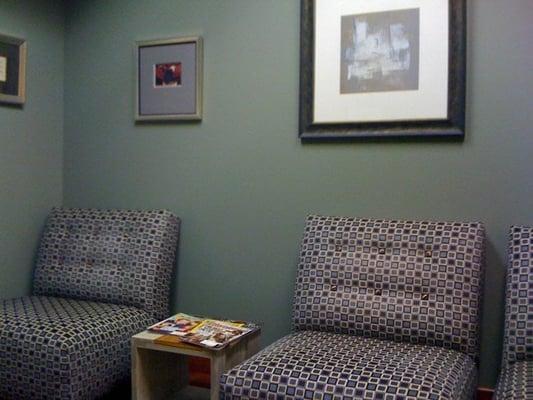 Waiting room area