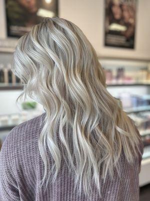 Icy blonde