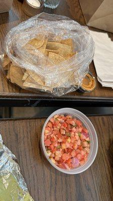 Pico de Gallo and Chips