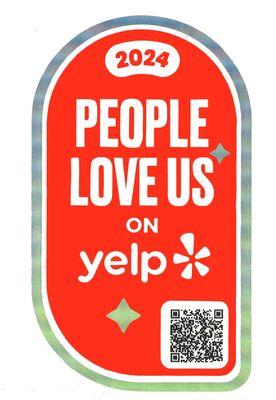 People Love Us on Yelp 2024