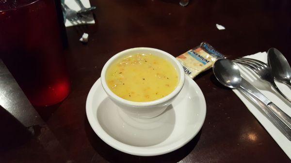 Clam Chowder at Seneca Hawk Diner