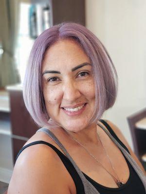 Lavender Haircolor