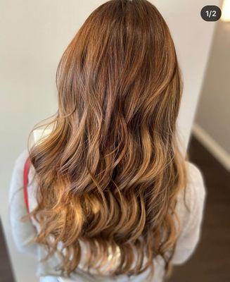 Root touch up, highlights, extentions