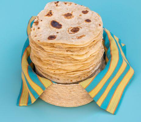 flour tortillas made in house every day