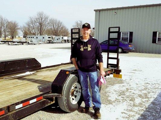 Terry Young and his new flatbed