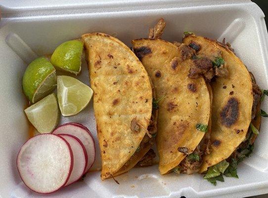 Beef Birria tacos