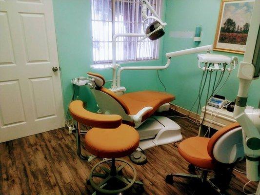 New dental chair