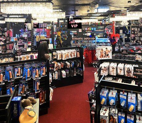 Dildos, BDSM toys, vibrators and much more at Romantic Depot Elmsford sex shop and lingerie store in Westchester County, NY