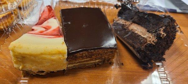 Cake slices