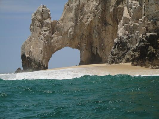 The arch in Cabo San Lucas  Mexico.  Diving with By The Shore SCUBA Instruction by Kevin Alexander