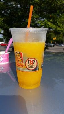 Mango passion fruit colatta