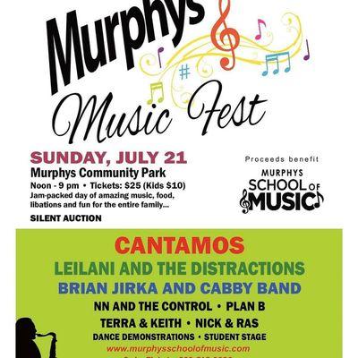 Our Annual Murphys Music festival.  See you August of 2020 for our 3rd Annual