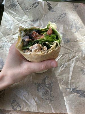 Souvlaki wrap