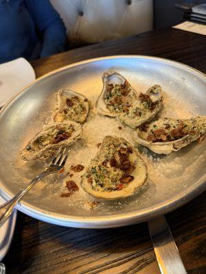 Oysters Rockefeller