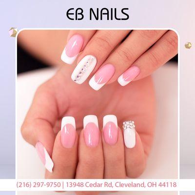 Dive into glamour with Long Manicures at Eb Nails!  Transform your fingertips into a canvas of elegance. Book now!