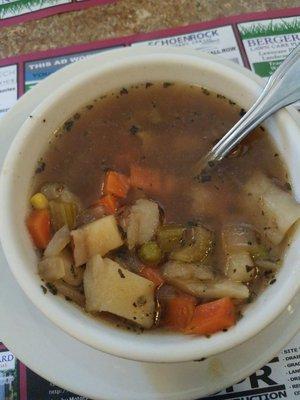 Beef vegetable soup