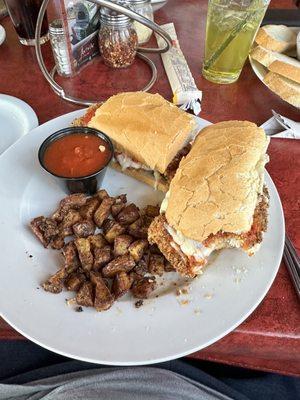 Chicken Parmesan Sandwich