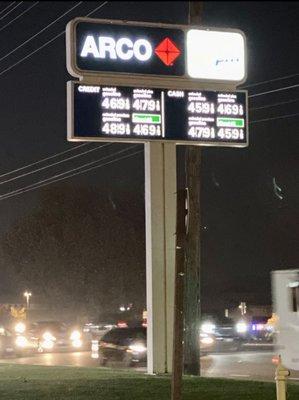 Current Gas Prices, 12/3/3021