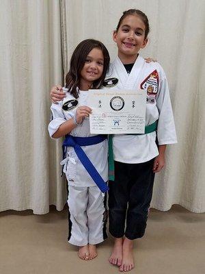 Congratulations on your Blue belt