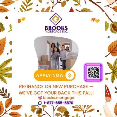 At Brooks Mortgage, we believe in more than just providing loans -- we offer personalized solutions tailored to your needs.