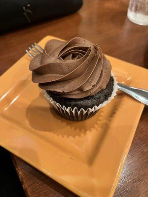 GF chocolate cupcake