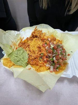 Chicken nachos