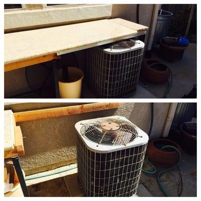 TIP! Keep area around your a/c clear. Will help your unit work efficiently, and less repairs.