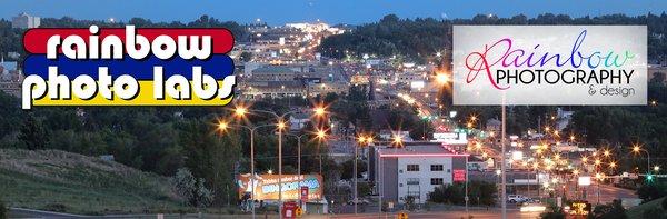 Minot Skyline from North Hill.