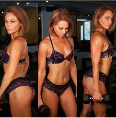 One of my bikini competitors  meet Tonia, she is a hard worker and always takes whatever challenges I throw her way.